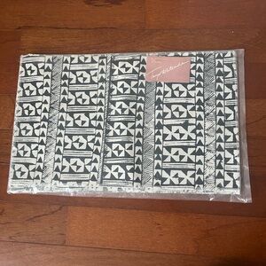 NEW Set of 6  Linen FIJI Souvenir Placemats 18" X 11'' Tribal Tropical